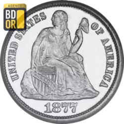 10 Cents Argent 1838 à 1891