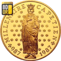 10 Francs Or Millénaire Capétien