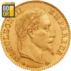10 Frs Napoléon III Lauré 1862