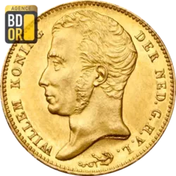 10 Gulden Or Willem I