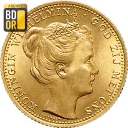 10 Gulden Wilhelmina 'Couronnée'