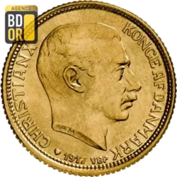 10 Kroner Or Christian X