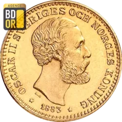 10 Kronor Or Oscar II