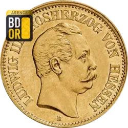 10 Mark Ludwig III Hessen