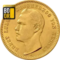 10 Mark Or Ernst Ludwig Hessen