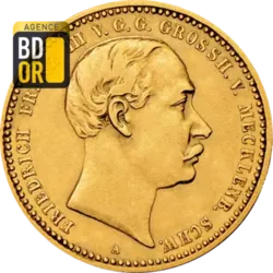 10 Mark Or Friedrich Franz III