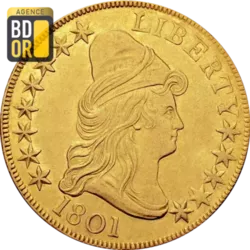 10$ Or Liberty 1797 à 1804