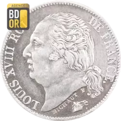 Demi Franc Louis XVIII