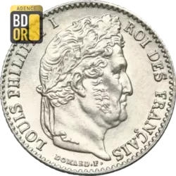 Un quart Franc Louis Philippe Ier