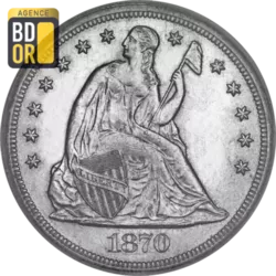1 dollar 1866-1873