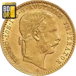 1 Ducat Or 1867 à 1872