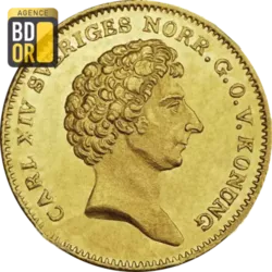 1 Dukat Or Carl XIV Johan