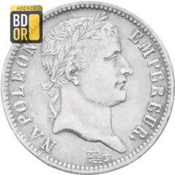 1 Fr Napoléon Lauré Revers Empire