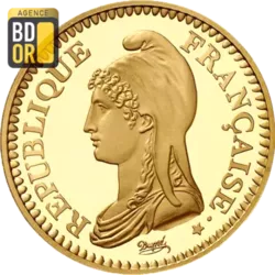 1 Franc Or République 1992