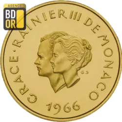 200 Frs Grace et Rainier III