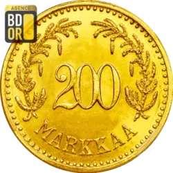 200 Markkaa Or 1926