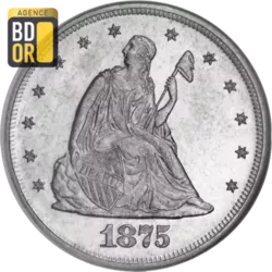 20 Cents 1875 à 1878