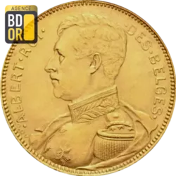 20 Francs Or Belge Albert I