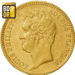 20 Frs Louis-Philippe I Non Lauré