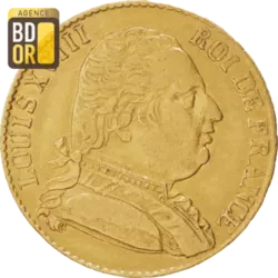20 francs louis xviii d'occasion - Collection 20 francs louis xviii d'occasion - Collection