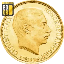 20 Kroner Or Christian X