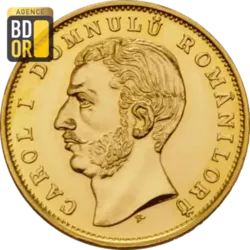 20 Lei Or Carol I 1868