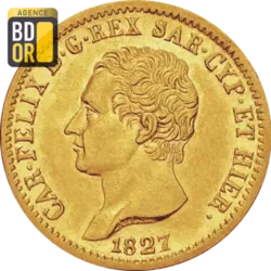 20 Lires Or Charles Félix