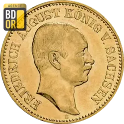 20 Mark Or Friedrich August III