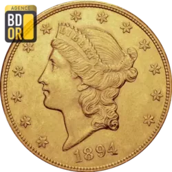 20$ Or Liberty Head Type III