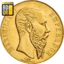 20 Pesos Maximilian 1866