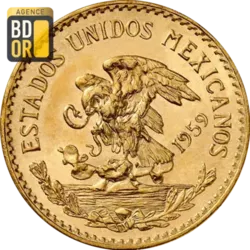 20 Pesos Or 1917 - 1959