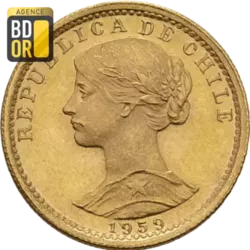 20 Pesos Or Chili 1926 à 1980