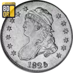 25 Cents Argent 1815 à 1828