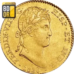2 Escudos Or Ferdinand VII