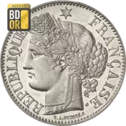 2 Frs Cérès Deuxième République