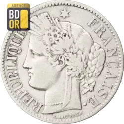 2 Frs Cérès sans légende