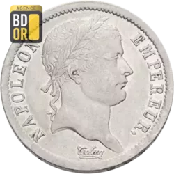 2 Frs Napoléon Tête Laurée