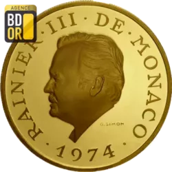 3000 Frs Rainier III