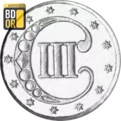 3 Cents Argent 1851 à 1873
