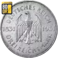 3 Reichsmark 1931-1933