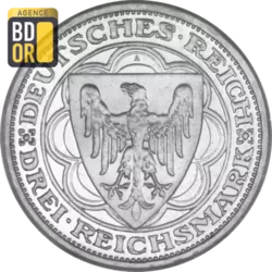 3 Reichsmark 1931 Magdeburg