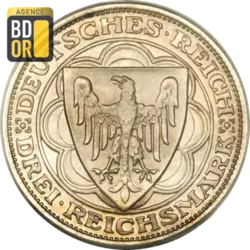 3 Reichsmark (Bremerhaven), 1927