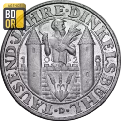 3 Reichsmark (Dinkelsbühl), 1928