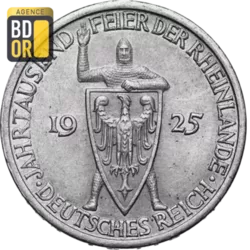 3 Reichsmark (Rhénanie), 1925