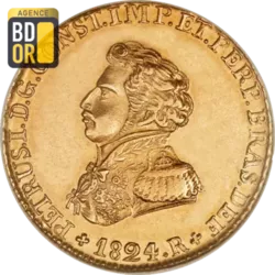 4000 Reis Or 1823 à 1828