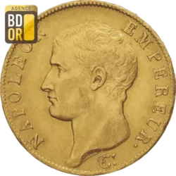 40 Frs Or Napoléon An13 An14