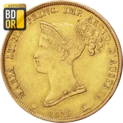 40 Lire Marie Louise Archiduchesse