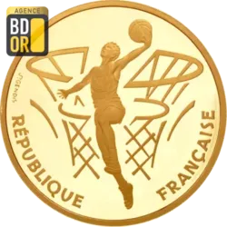 500 Francs Or Centenaire Basket