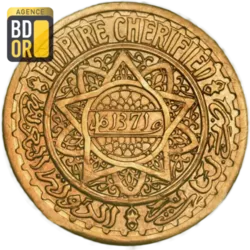 50 Francs Or Mohammed V 1952