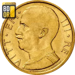 50 Lires Or Victor Emmanuel III